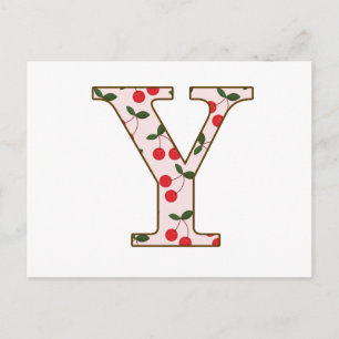 Cartão Postal Cheery Cherry Y