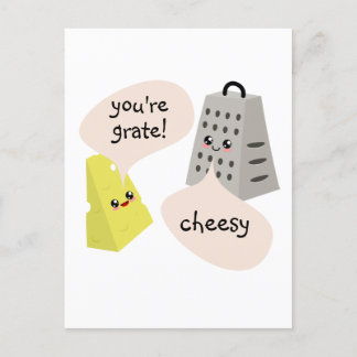 Cartão Postal Cheesy