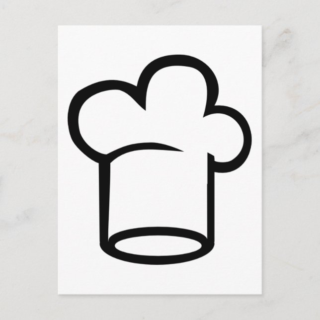 Cartão Postal Chef (Frente)