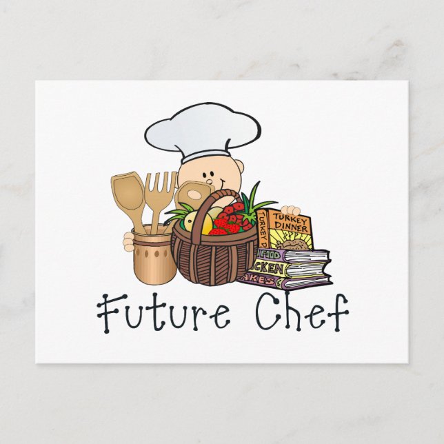 Cartão Postal Chef Futuro (Frente)