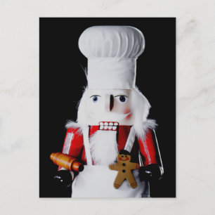 Cartão Postal Chef Quebra-Nozes 