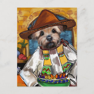 Cartão Postal Chef Yorkie