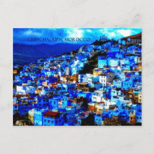 Cartão postal Chefchaouen, Marrocos
