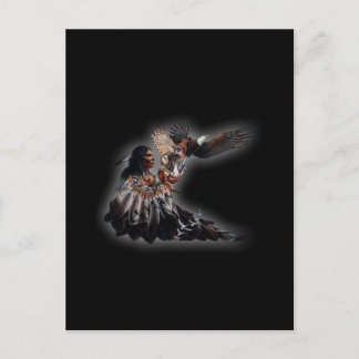 Cartão Postal Chefe Americano Nativo