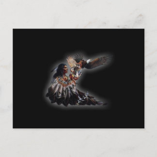 Cartão Postal Chefe Americano Nativo