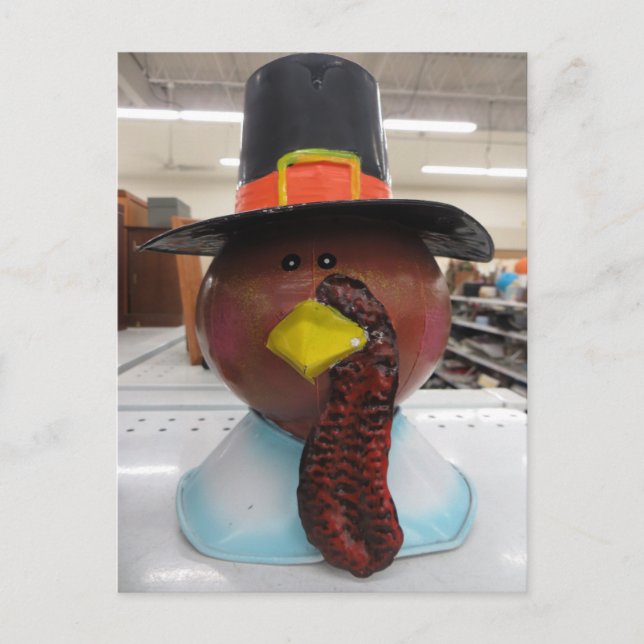 Cartão Postal Chefe da Turquia (Frente)