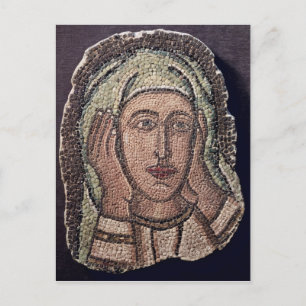 Cartão Postal Chefe de uma das Mulheres Sagradas, da Turquia