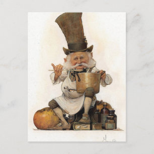 CARTÃO POSTAL CHEFE DUENDE