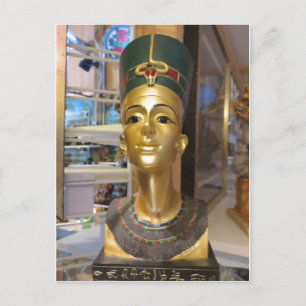 Cartão Postal Chefe Egípcio
