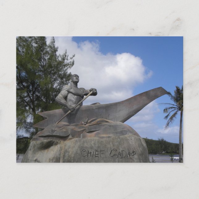 Cartão Postal Chefe Gadao (Frente)