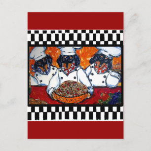 Cartão Postal Chefes Doxie
