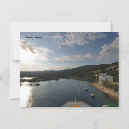 Cartão Postal Chegada da manhã - Jamaica