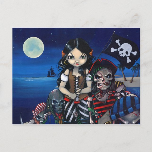 Cartão postal "Chegada dos Damed" (Frente)