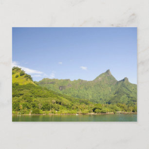 Cartão Postal Chegando de balsa para Moorea, Polinésia Francesa
