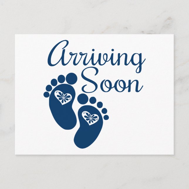 Cartão Postal Chegando em breve (Frente)