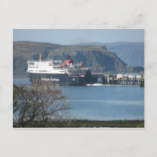 Cartão Postal Cheio Vapor À Frente