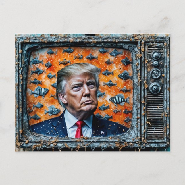 Cartão Postal Cheira A Peixe (Frente)