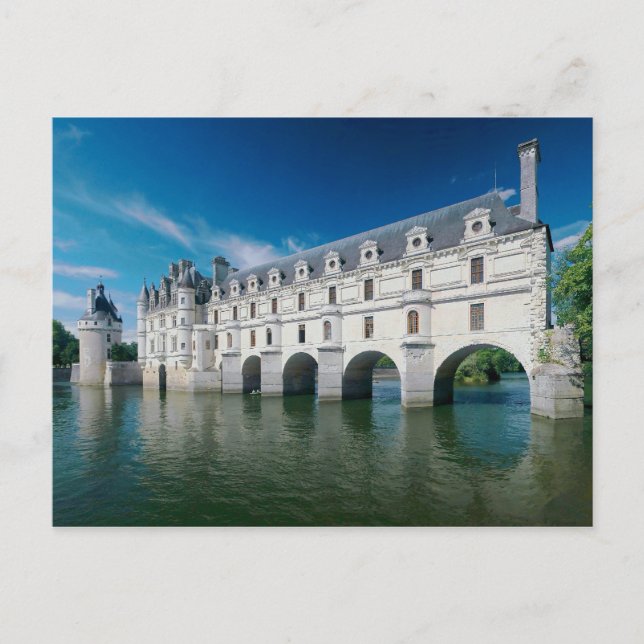 Cartão Postal chenonceau (Frente)