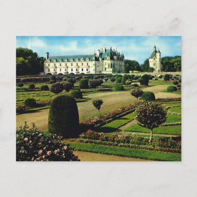 Cartão Postal Chenonceau Chateau, Indre et Loire (Frente)