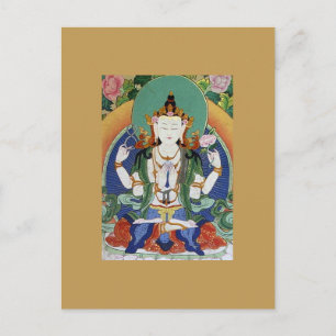 Cartão Postal Chenrezig Bodhisattva da Compaixão
