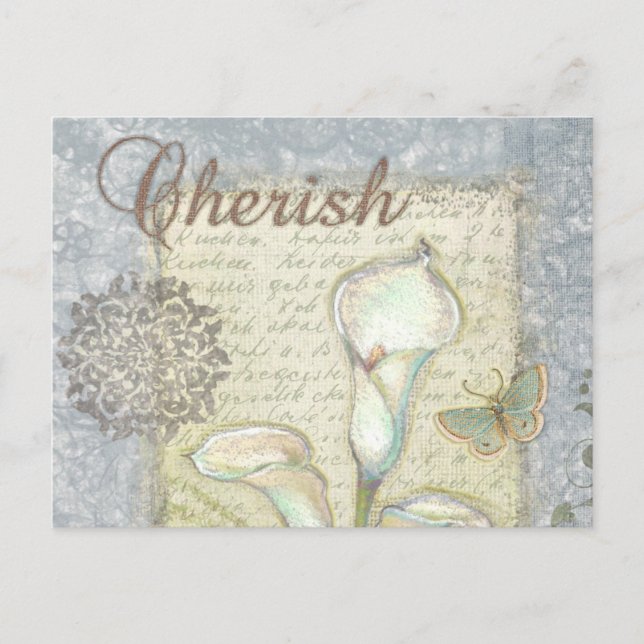 Cartão Postal Cherish (Frente)