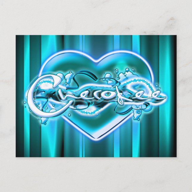 Cartão Postal Cherokee (Frente)