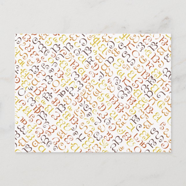 Cartão Postal Cherokee (Frente)