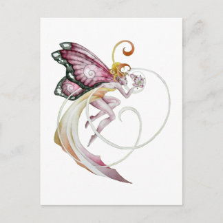 Cartão Postal Cherry Blossom Faery
