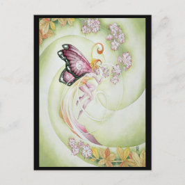 Cartão Postal Cherry Blossom Faery