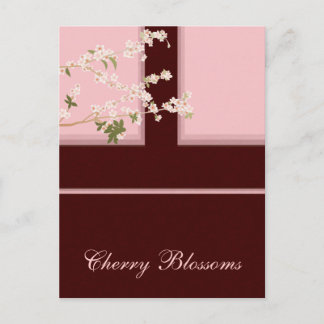 Cartão postal Cherry Blossoms