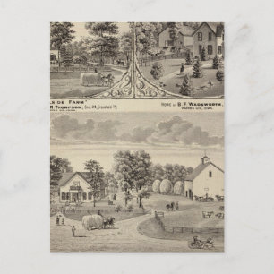 Cartão Postal Cherry Grove, Fazenda da encosta
