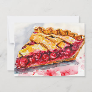 Cartão Postal Cherry Pie