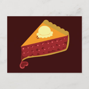 Cartão Postal Cherry Pie Heart