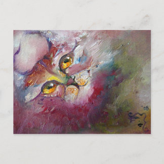 Cartão Postal Cheshire Smile