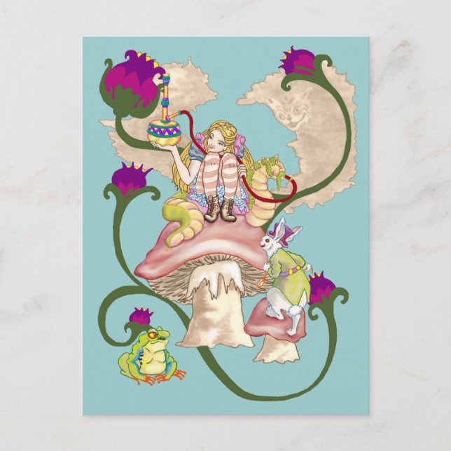 Cartão Postal Chesire Smoke (Frente)