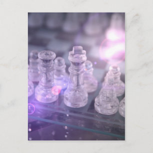 Cartão Postal Chess Master Postcard