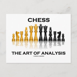 Cartão Postal Chess The Art Of Analysis