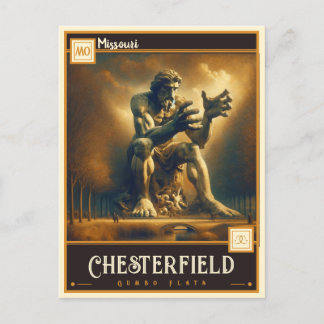 Cartão Postal Chesterfield, Missouri | Vintage