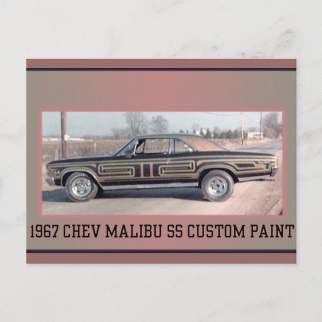 CARTÃO POSTAL CHEV SS 2 1977 (Frente)