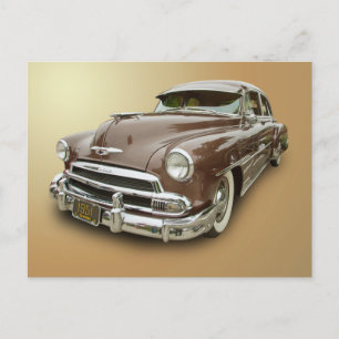 CARTÃO POSTAL CHEVROLET 1951