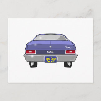 Cartão Postal Chevrolet Nova SS 1970