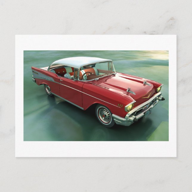 Cartão Postal Chevy57-34 (Frente)