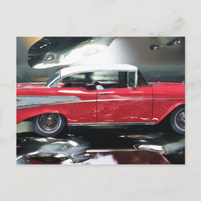 Cartão Postal Chevy 1957 (Frente)