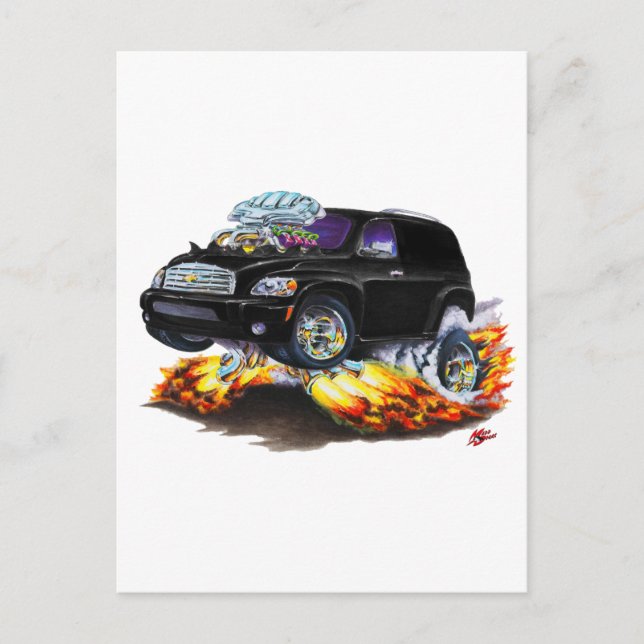 Cartão Postal Chevy HHR Black Panel Truck (Frente)