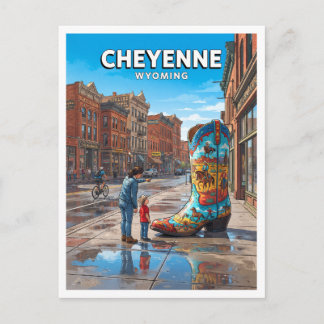 Cartão Postal Cheyenne Wyoming