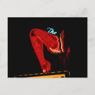 Cartão Postal Chez Paree, Pré-Katrina New Orleans Neon Sinal