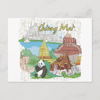 Cartão Postal Chiang Mai