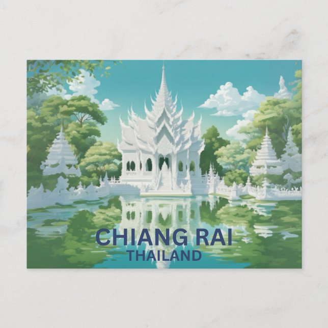 Cartão Postal Chiang Rai (Frente)