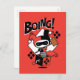 Cartão Postal Chibi Harley-Quinn-In-A-Box Com Martelo (Frente/Verso)
