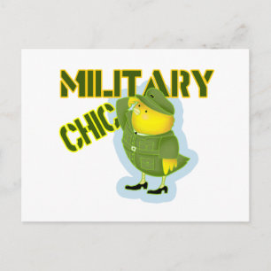 Cartão Postal Chic Militar